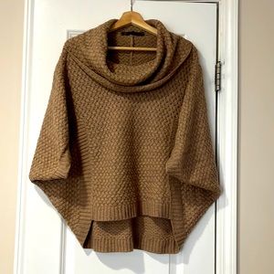 COPY - Poncho Cowl neck Sweater